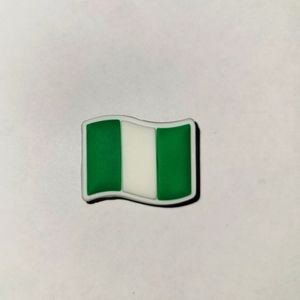 Nigeria Flag Jibbitz Shoe Charm